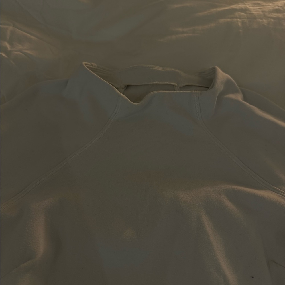 Lululemon Mock neck white Sweatshirt